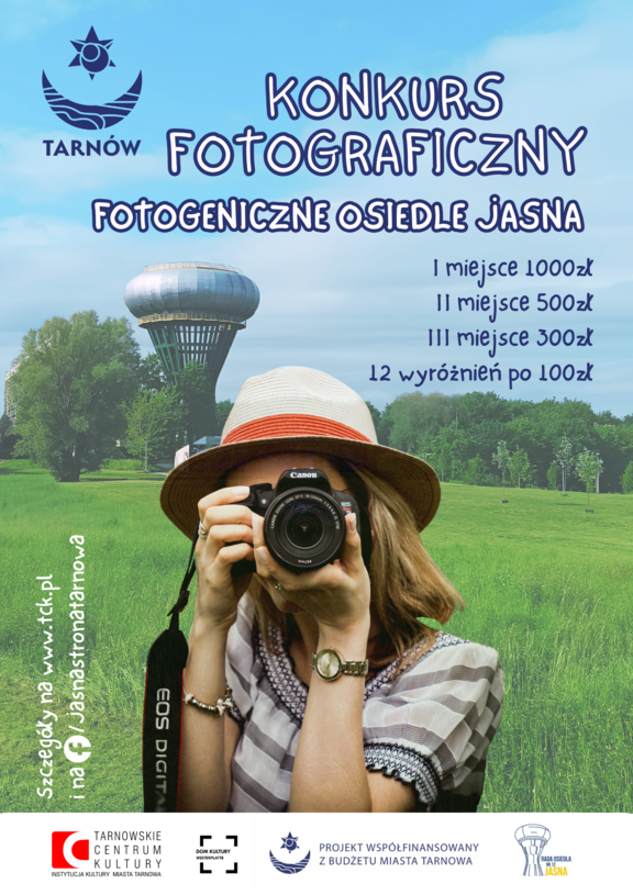 Plakat: Konkurs fotograficzny: Fotogeniczne Osiedle Jasna