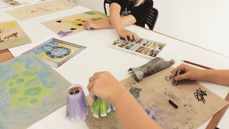 ART-MANIA, zdjęcie wykonane podczas zajęć