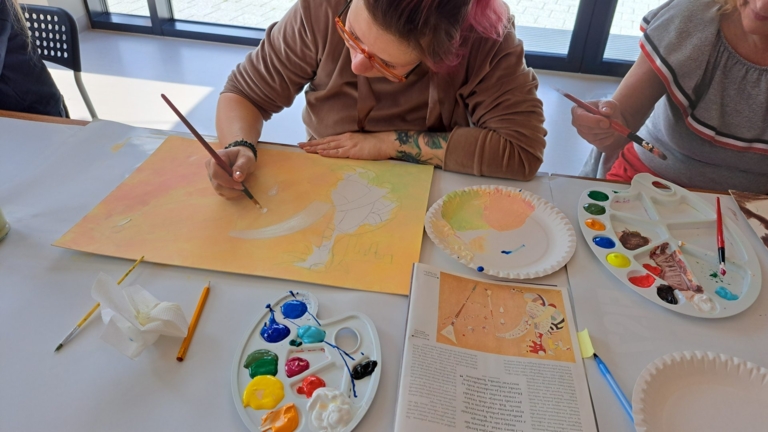 ART-MANIA, zdjęcie wykonane podczas zajęć