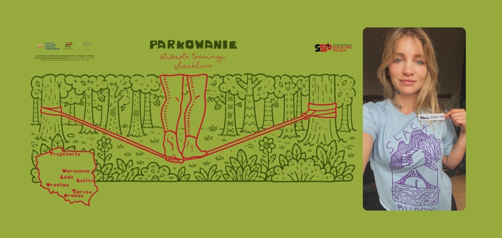 Okładka: Akcja: Otwarte treningi slackline’u